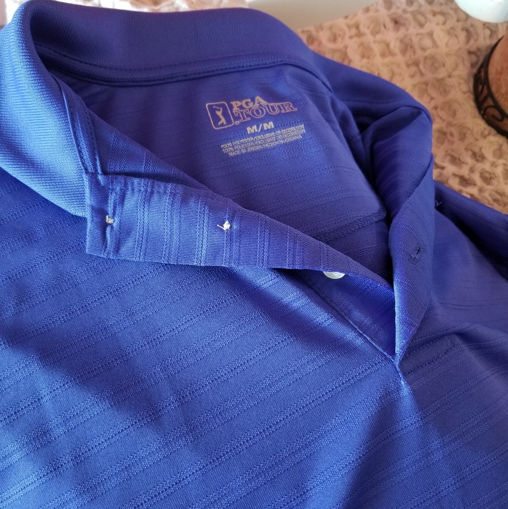 🏌️‍♂️⛳🏌️‍♂️NWOT PGA TOUR MEN'S COLLARED SHIRT!!